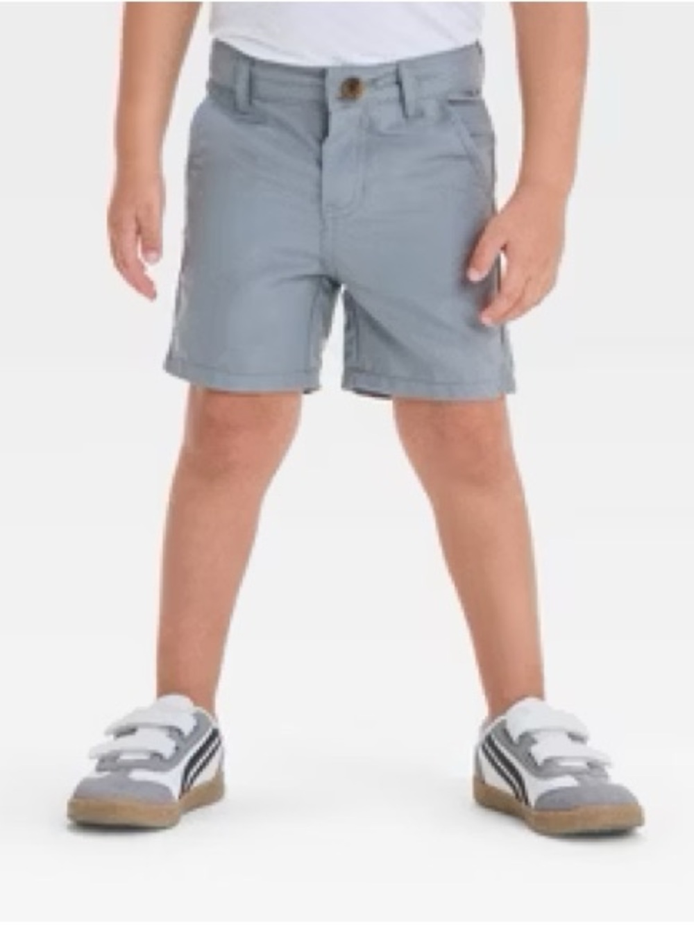 Cat & Jack Quick Dry Grey Chino Shorts- 2t